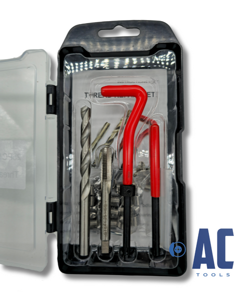 Kit helicoil repara roscas M8 x 1.25 completo con estuche