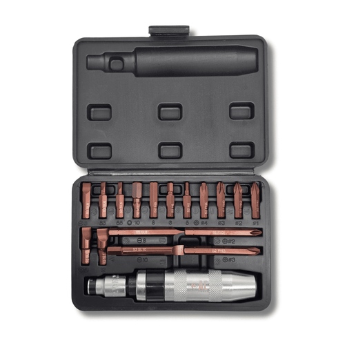 Destornillador de Impacto Reversible 18P Puntas Philips Planas Allen Destorgolpe