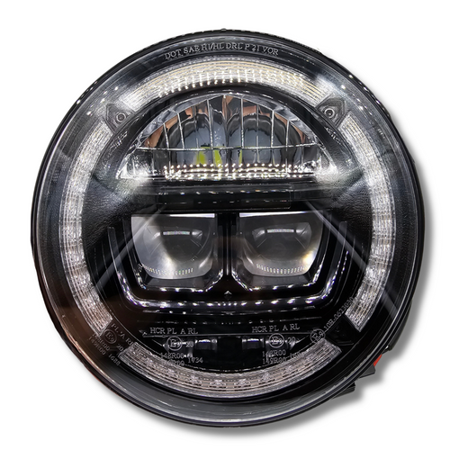 Faros LED Homologados redondos de 7 Pulgadas multifunción.