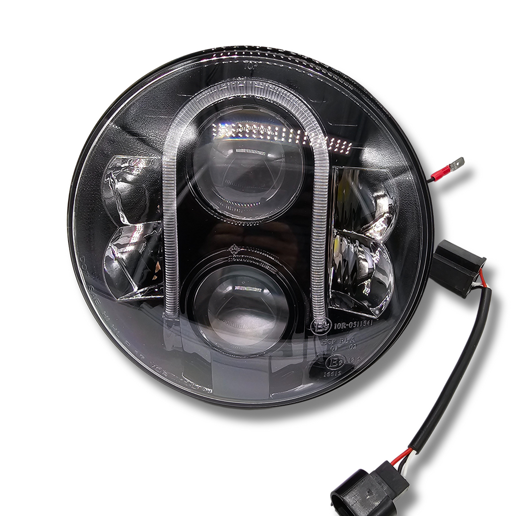 Faros LED Homologados redondos de 7 Pulgadas multifunción. - 4