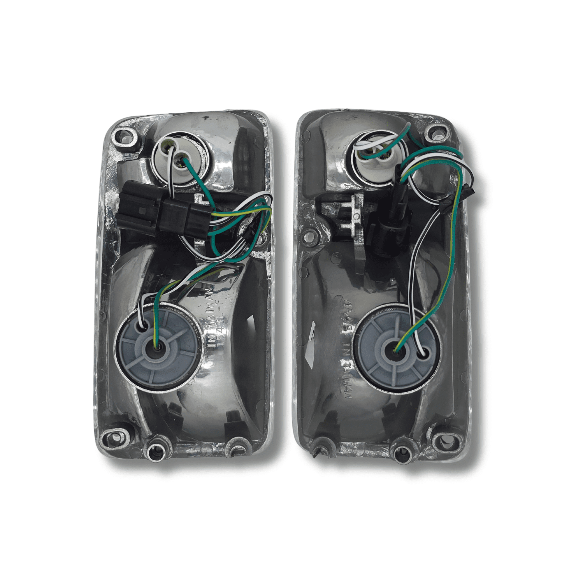 Pilotos intermitentes Nissan Patrol Y60 GR - Blanco transparente - 2