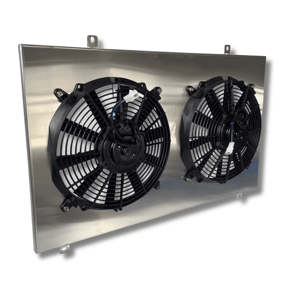 Electroventiladores Nissan Patrol 260 + Y60 para substituir embrague viscoso