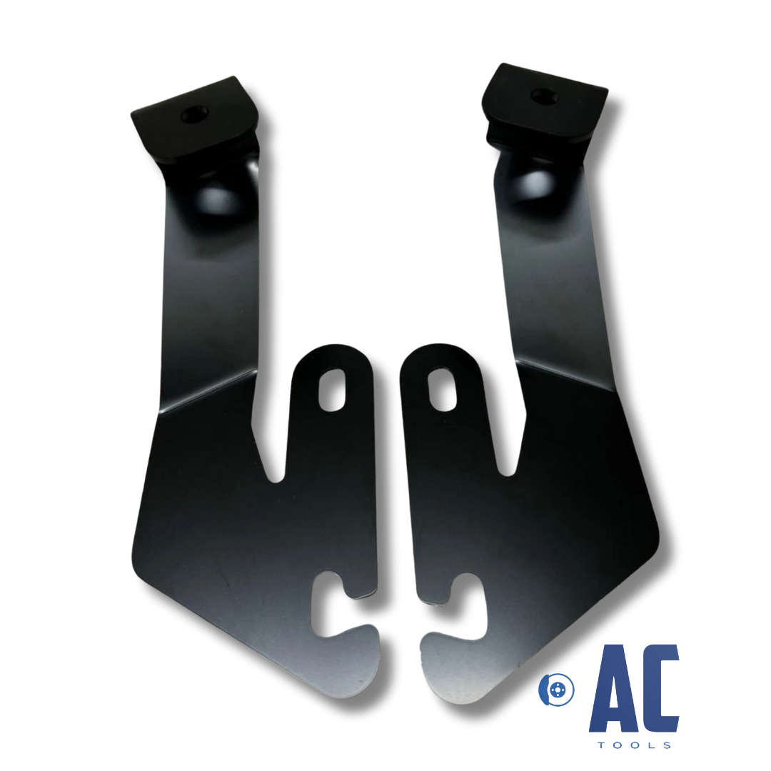 Soportes para montar faros led cuneteros en Porsche Cayenne 955 957 - 4