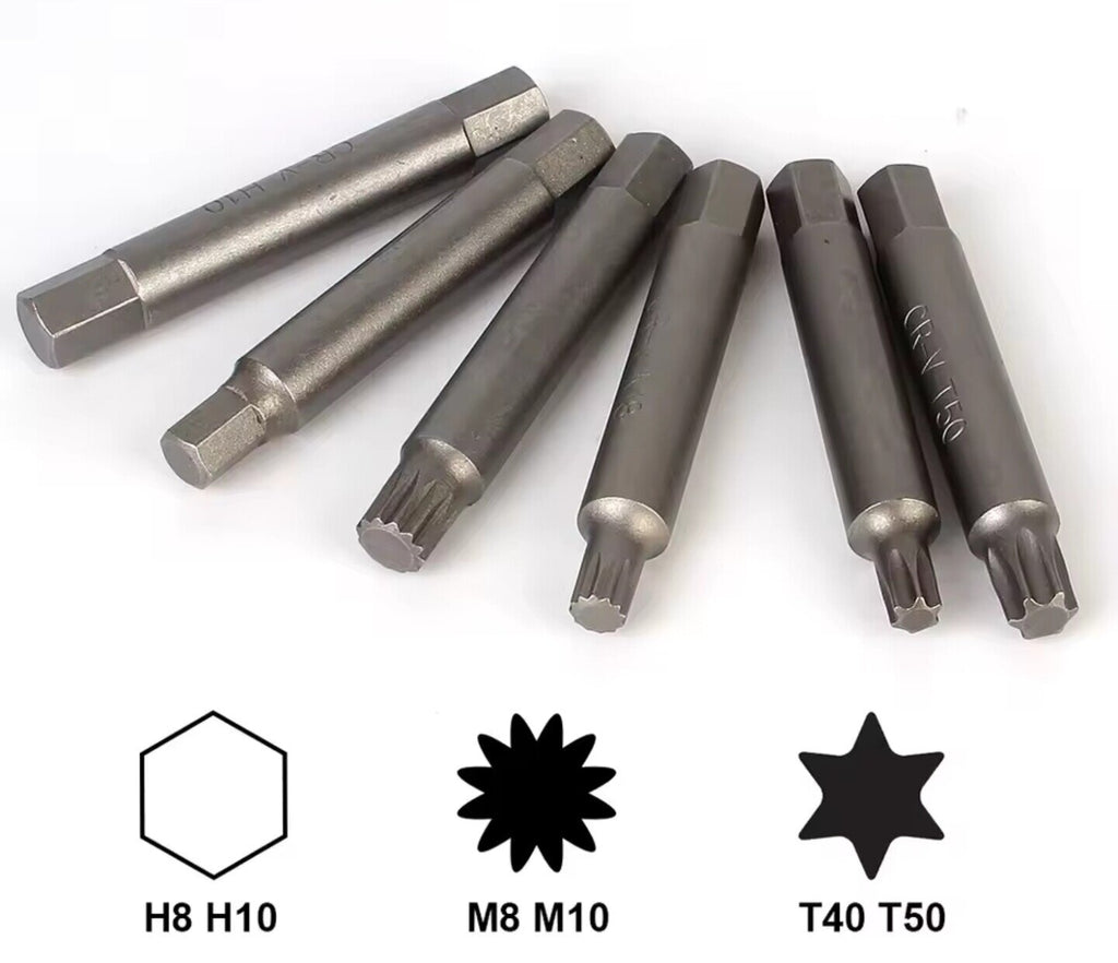 Kit de Extractor poleas de alternador con embrague - 13 piezas - 4