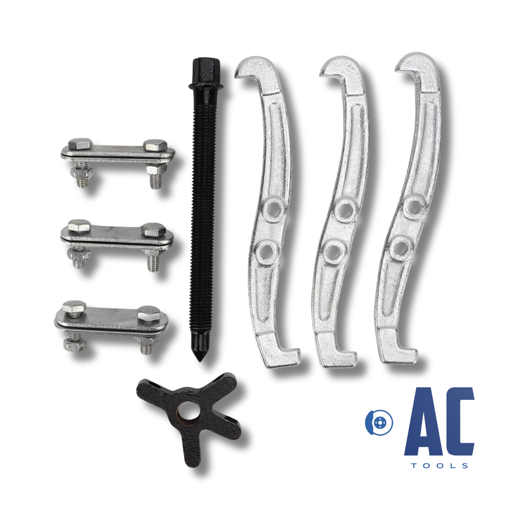 Extractor de 3 patas de 10" 250mm, para bujes, rodamientos, poleas, cojinetes... - 4