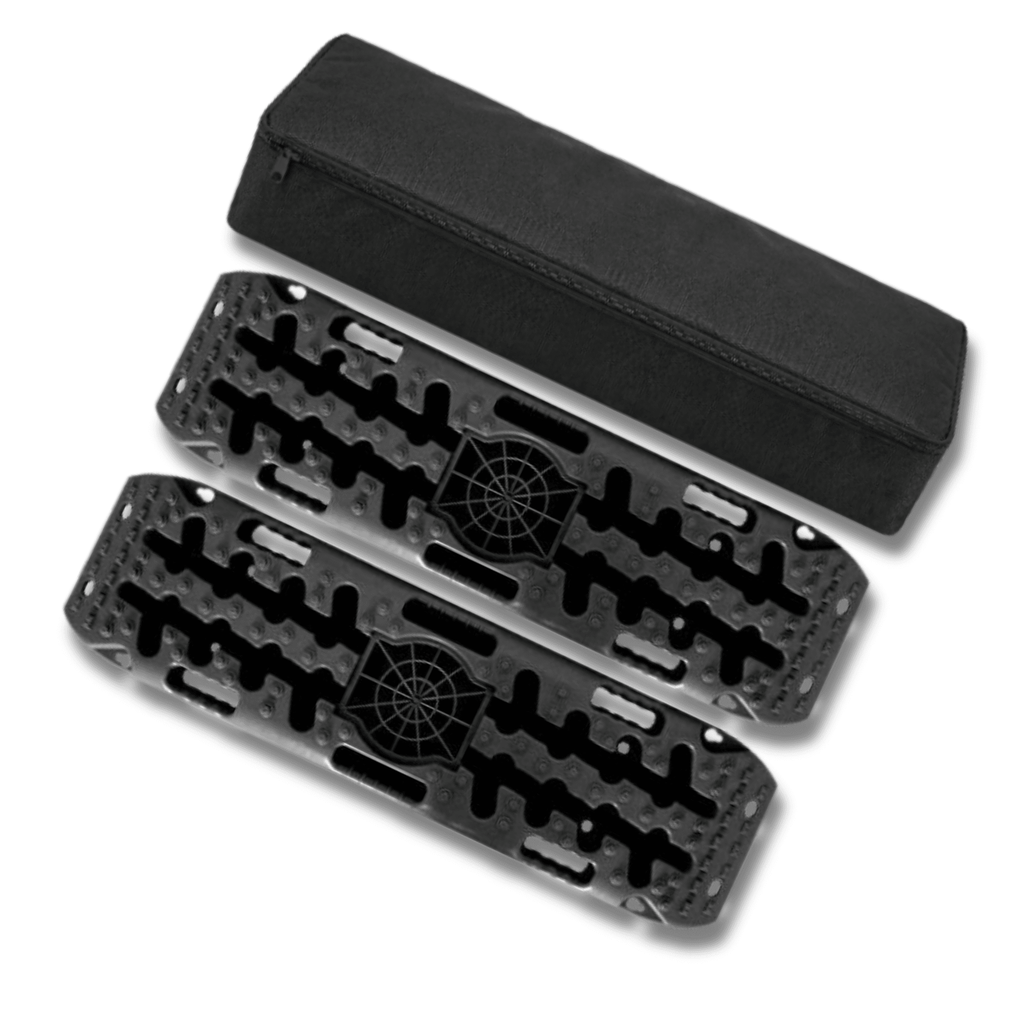 2 Planchas desatasco 10T con bolsa y soportes baca offroad 4x4 barro arena nieve - 2