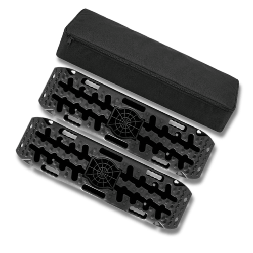 2 Planchas desatasco 10T con bolsa y soportes baca offroad 4x4 barro arena nieve - 2