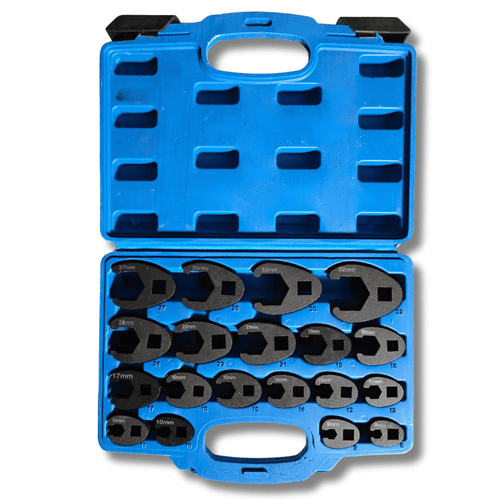 Juego de Llaves Crowfoot 1/2 y 3/8 Hexagonales Abiertas De 8-32mm