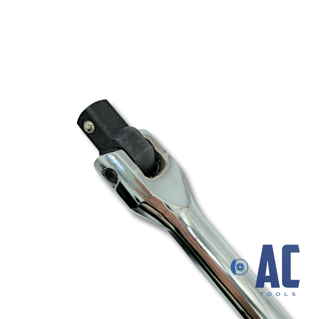Maneral 1/2 de 430mm de longitud articulado, fabricado en Cromo Vanadio, alargo. - 3