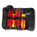 Set de Destornilladores Electricista Aislados 500V – 10 Piezas + estuche