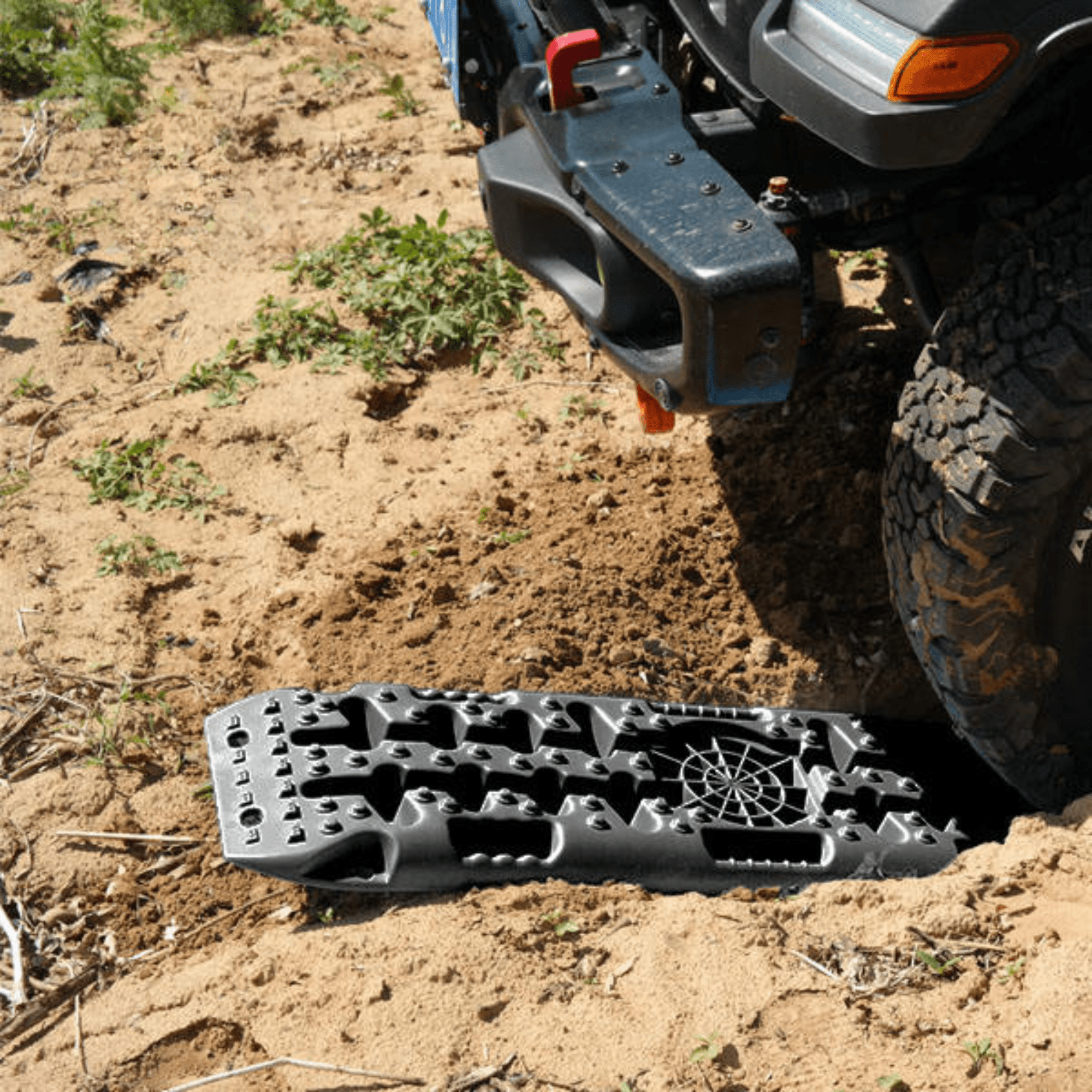 2 Planchas desatasco 10T con bolsa y soportes baca offroad 4x4 barro arena nieve - 5