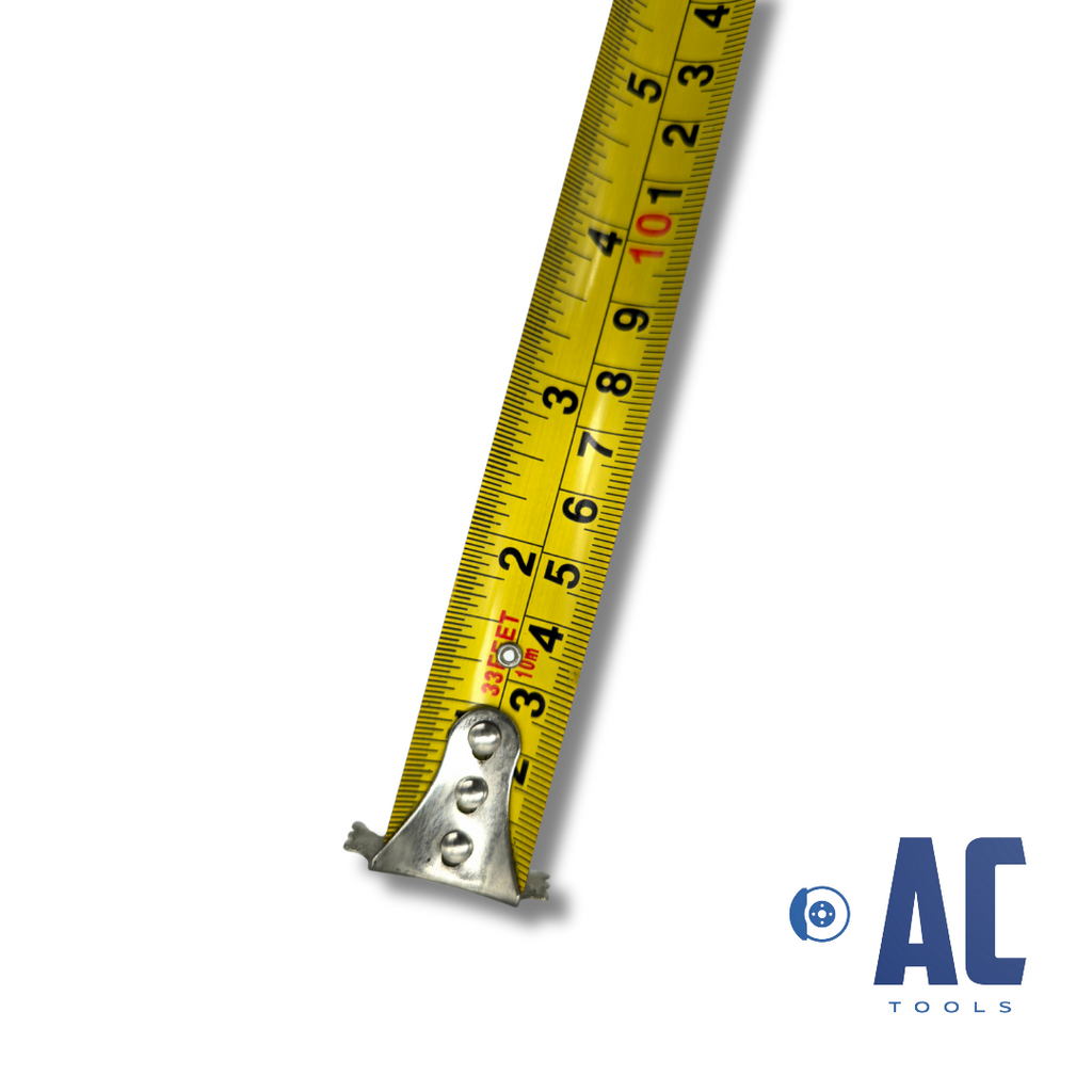 Flexometro o Cinta metrica de 10 metros 10m x 25mm con bloqueo - 2