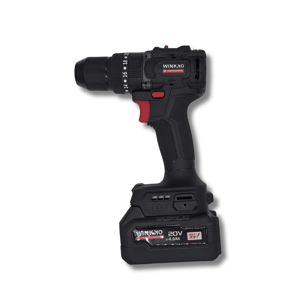 Atornillador Eléctrico Profesional de Impacto 20V Brushless 65Nm con 2 Baterías - 4