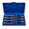 Juego de 7 Puntas XZN Largas 110mm con vaso