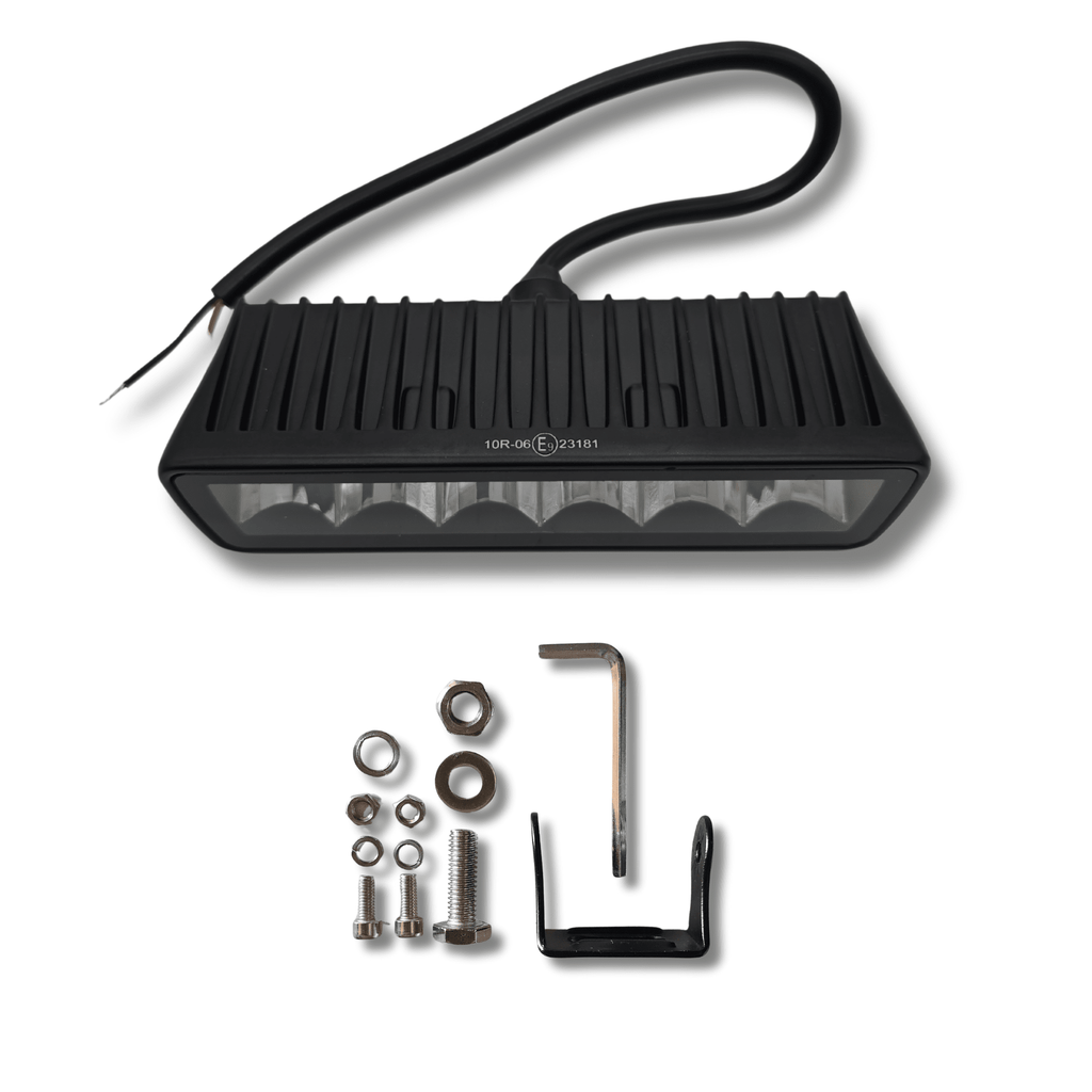 Foco LED Alargado 6" 32W 10–30V Carcasa Aluminio + Válvula Anticondensación - 5