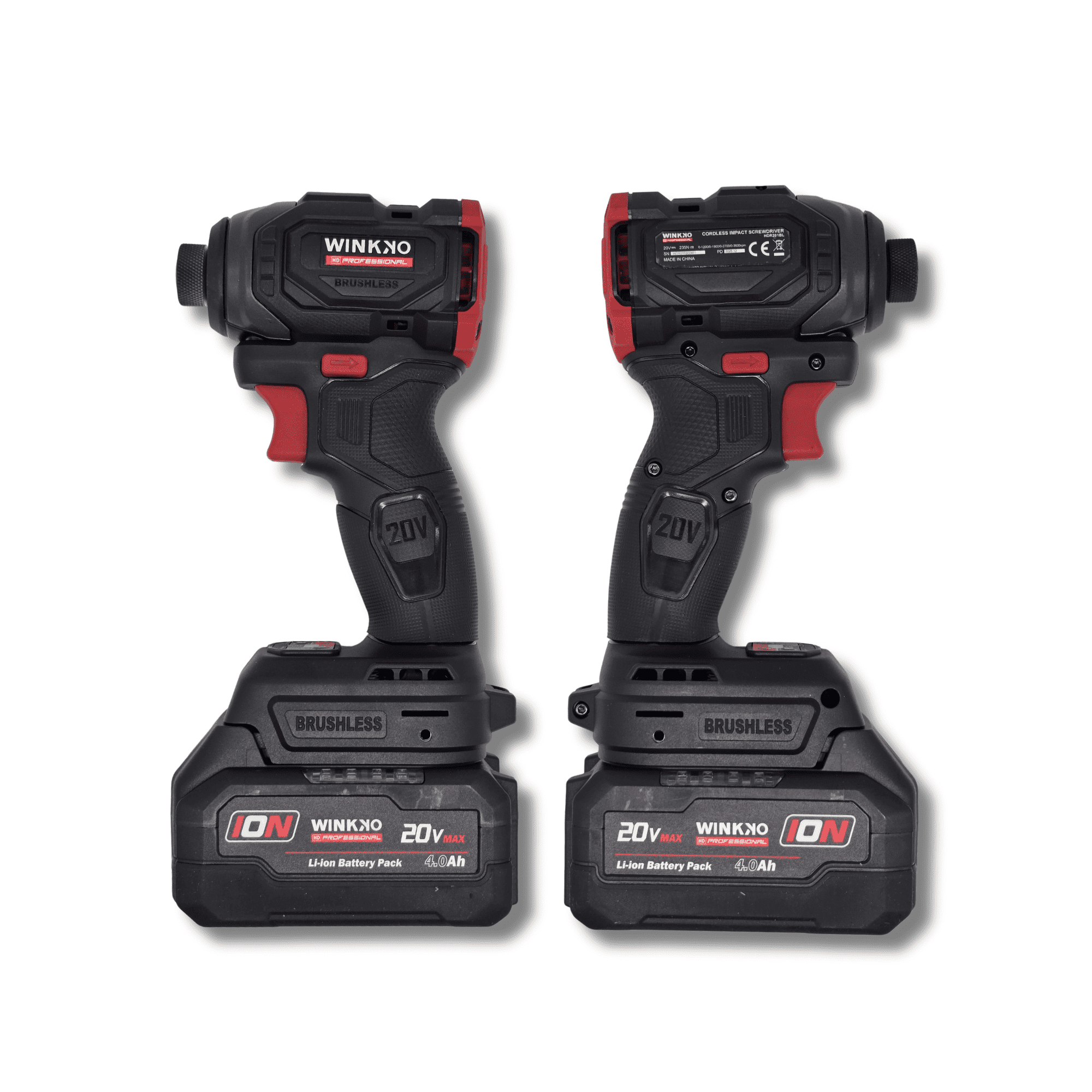 Atornillador de Impacto 1/4” Inalámbrico 20V 4.0Ah Brushless 235Nm con Luz LED - 5