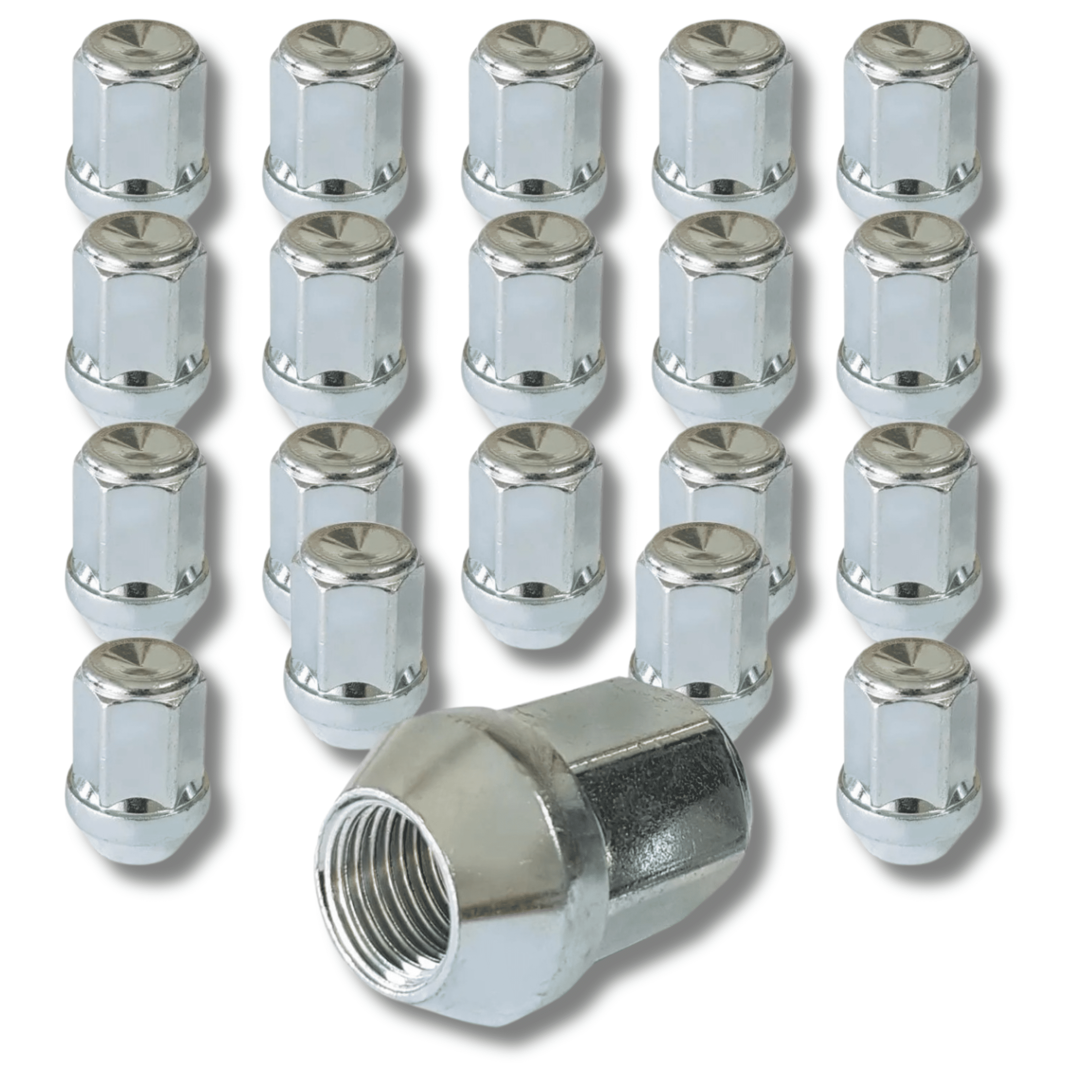 Juego 24 Tuercas de rueda M12x1.5 validas para Mitsubishi, Toyota y otros