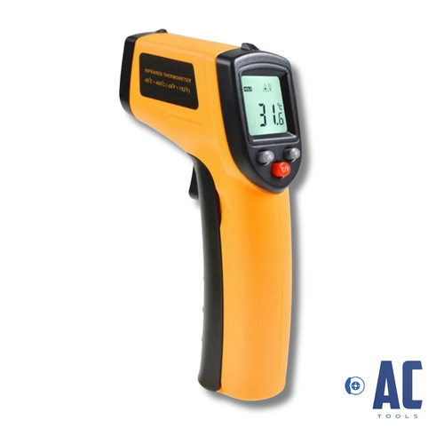 Termómetro laser profesional rango de -50 a 400 grados