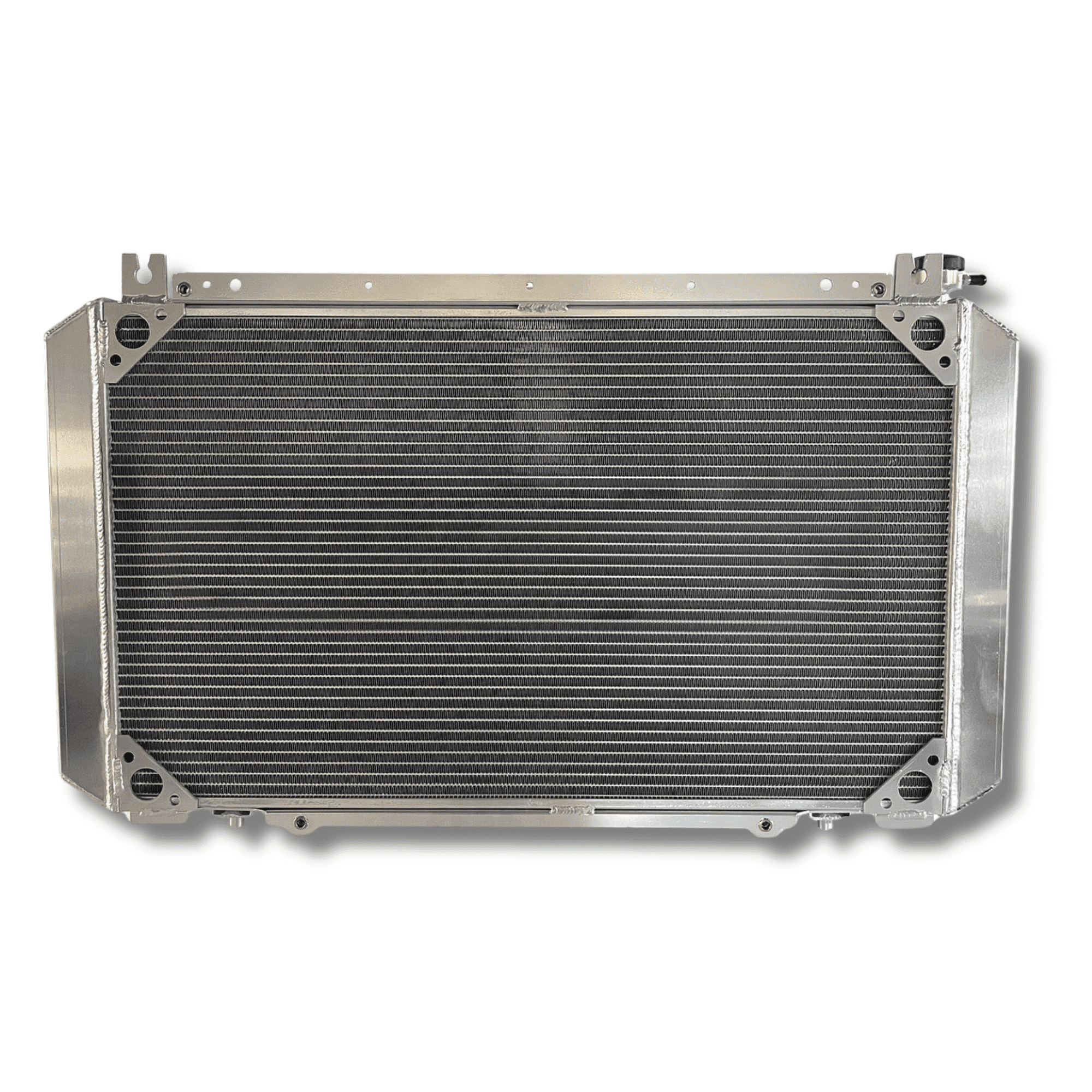 Radiador Sobredimensionado Aluminio 3 Vías para Nissan Patrol GR Y60 RD28 RD28T - 4