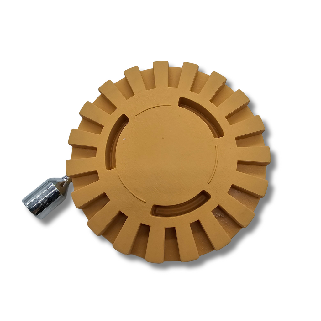 Disco de Vainilla Goma para Quitar Adhesivos 101x25mm 4000RPM pegatinas - 2