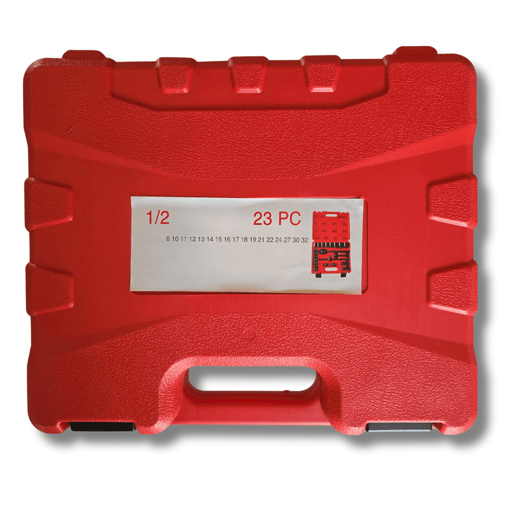 Juego de Vasos de Impacto de 8 a 32 mm con Carraca 1/2" – 23 Piezas - 4
