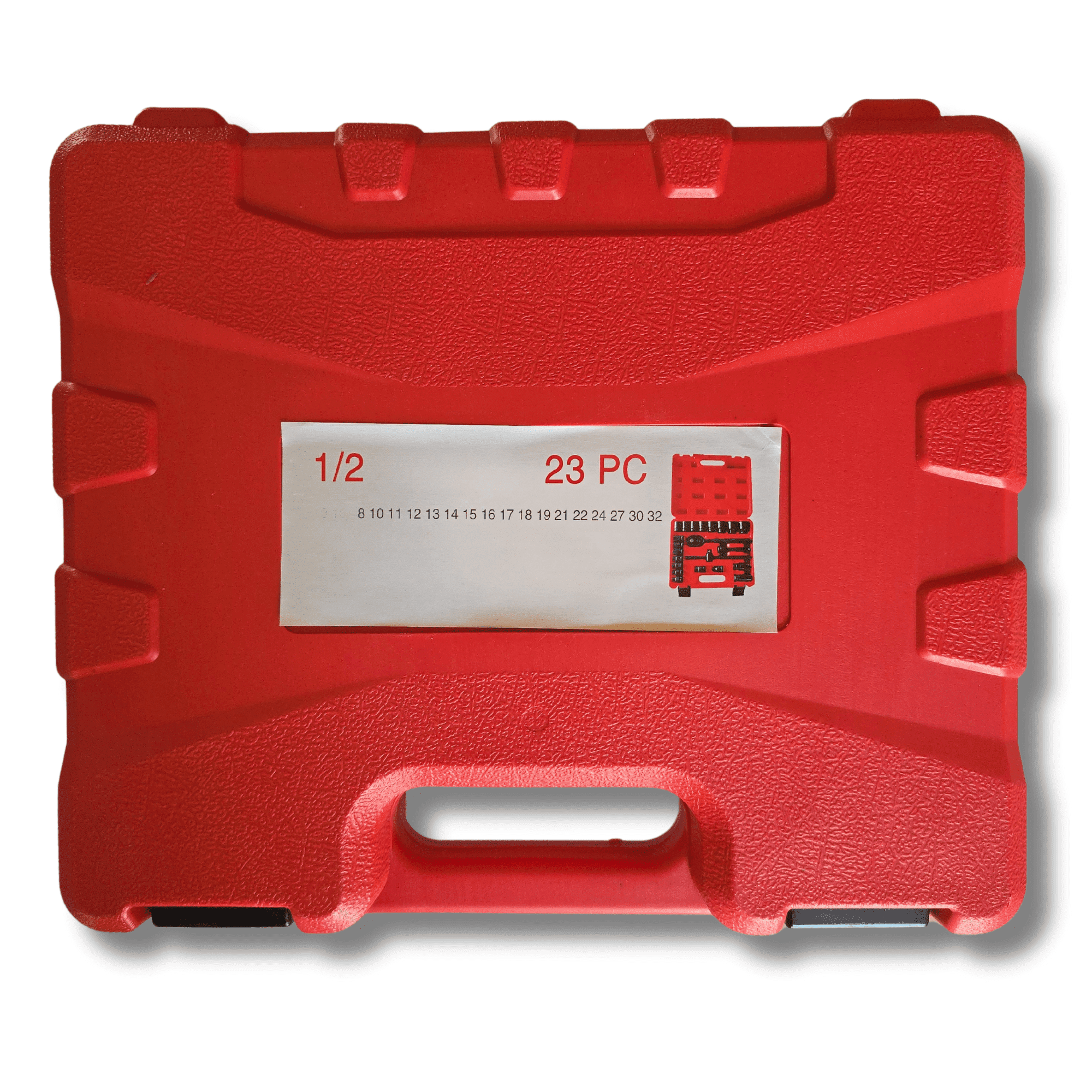 Juego de Vasos de Impacto de 8 a 32 mm con Carraca 1/2" – 23 Piezas - 4