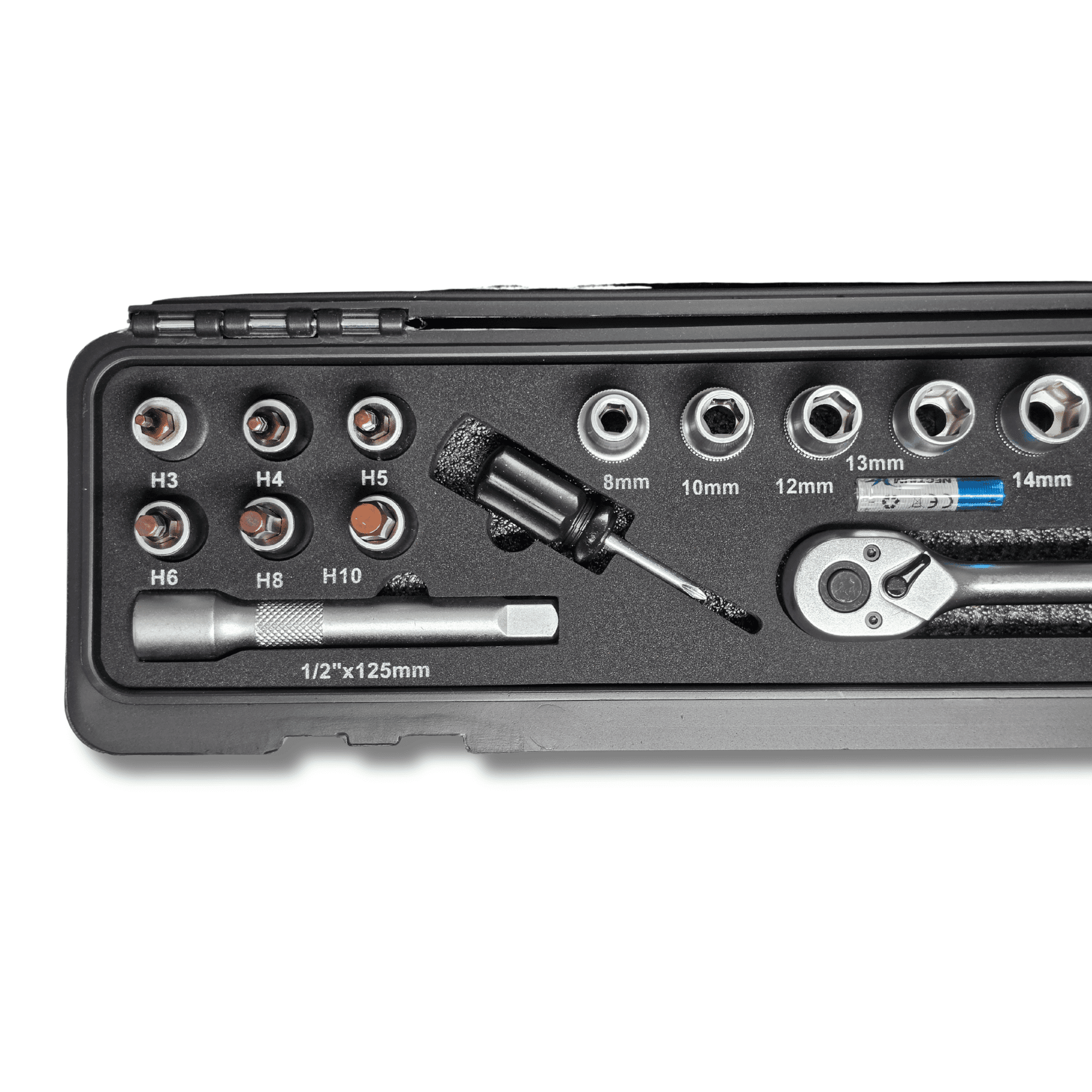 Llave Dinamométrica Digital Profesional 1/2” 4-135Nm Reversible con Pantalla LCD - 2