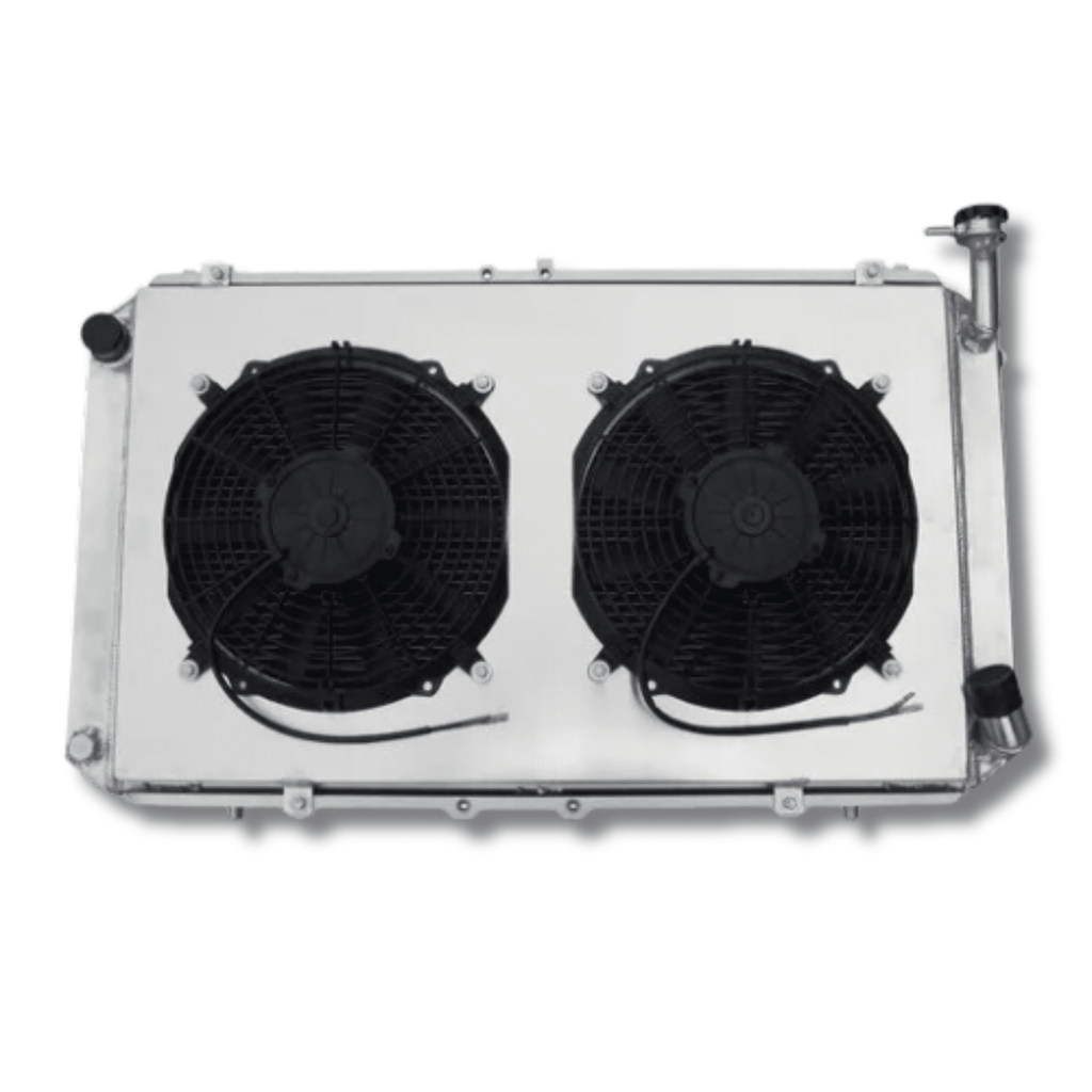 Electroventiladores Nissan Patrol 260 + Y60 para substituir embrague viscoso - 5