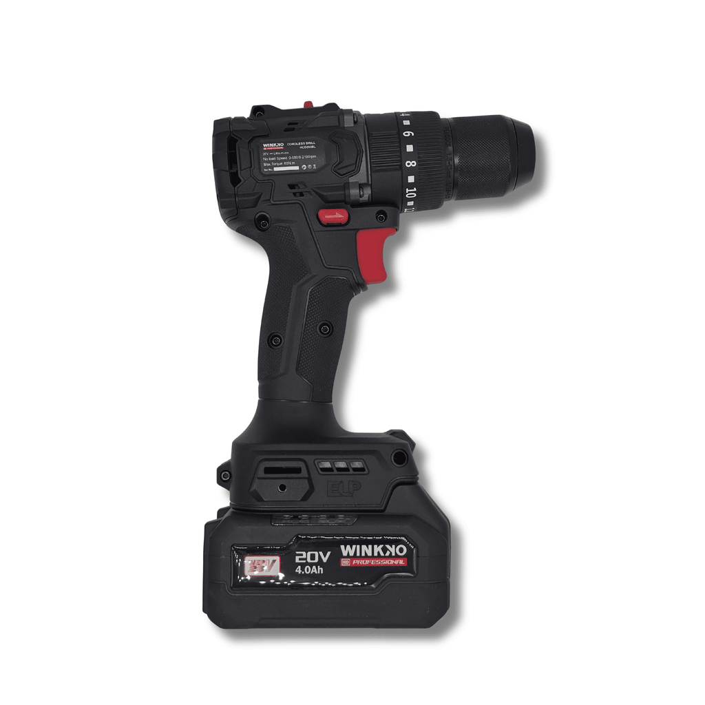 Atornillador Eléctrico Profesional de Impacto 20V Brushless 65Nm con 2 Baterías - 3