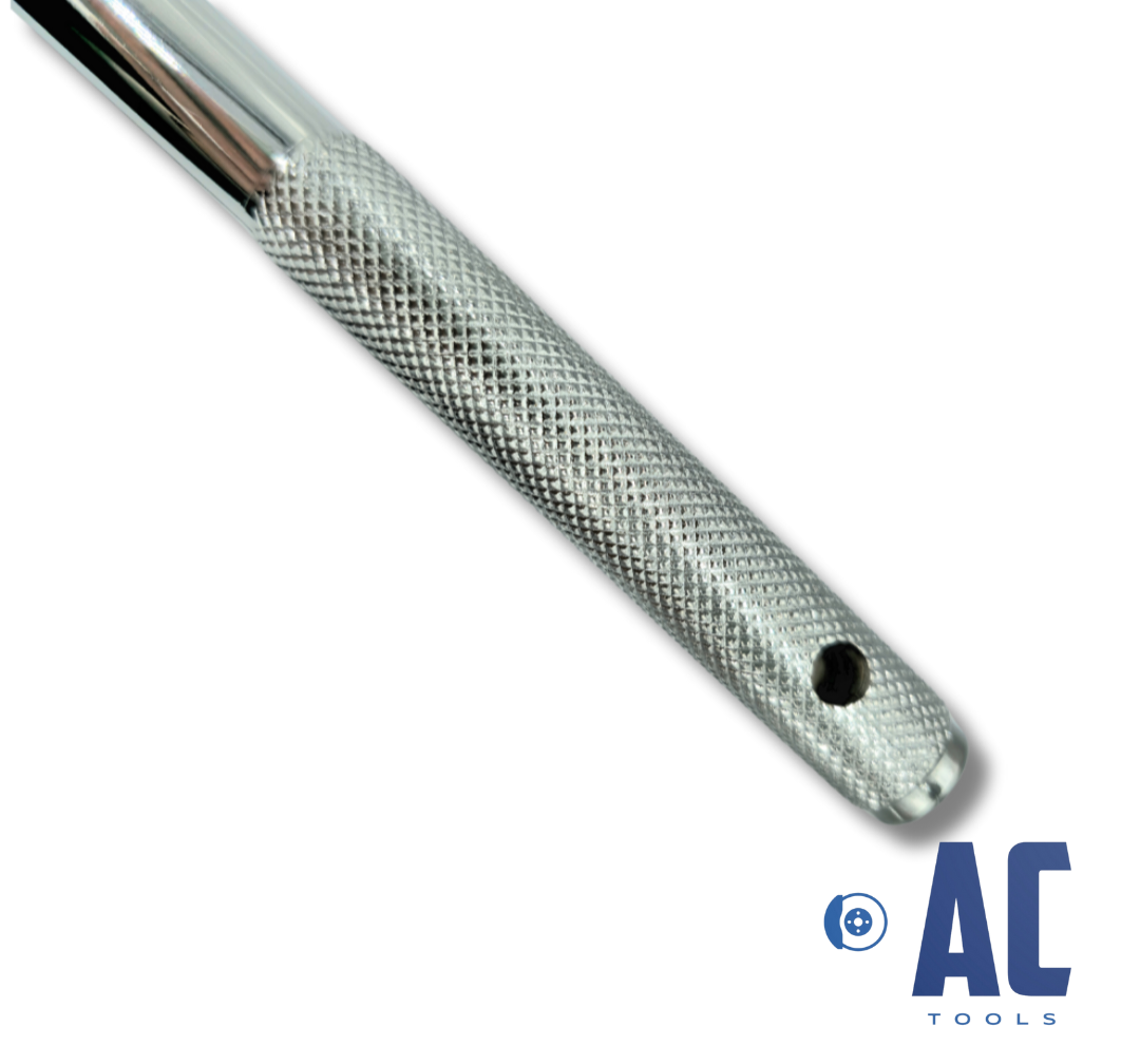 Maneral 1/2 de 430mm de longitud articulado, fabricado en Cromo Vanadio, alargo. - 5