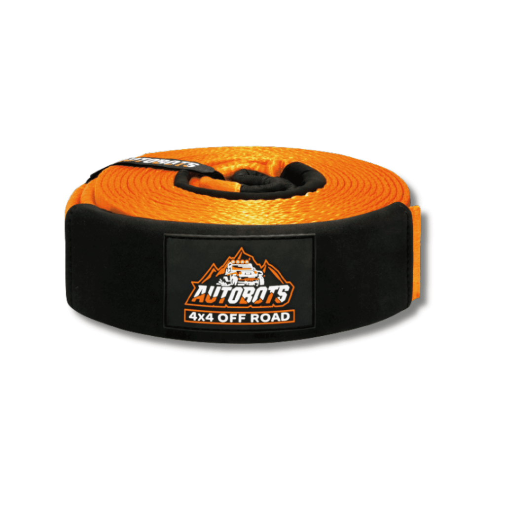 Eslinga de Rescate 4x4 Reforzada 9,5m x 7,6cm - 35.000 lb (16T) 16000kg Offroad - 3
