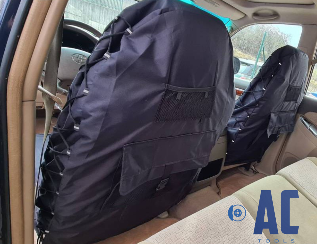 Pareja de fundas impermeable para offroad 4x4 universales con bolsillos. - 3