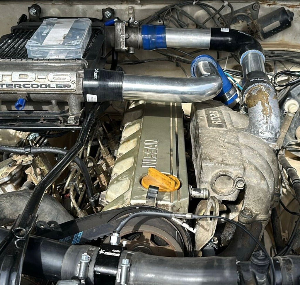 Kit Tuberías y Manguitos para montar Intercooler en Nissan Patrol 260 RD28 RD28T - 3