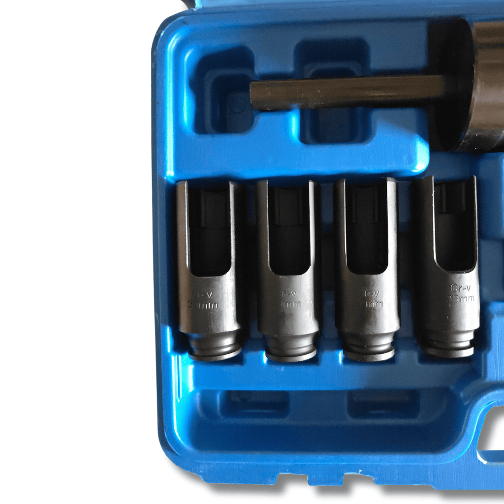Extractor Inyectores Externos e Internos Diesel 14 Piezas, Martillo + accesorios - 3