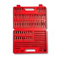 Maletín de Puntas 1/4” para Atornillador Eléctrico 209 Piezas CRV con Adaptador
