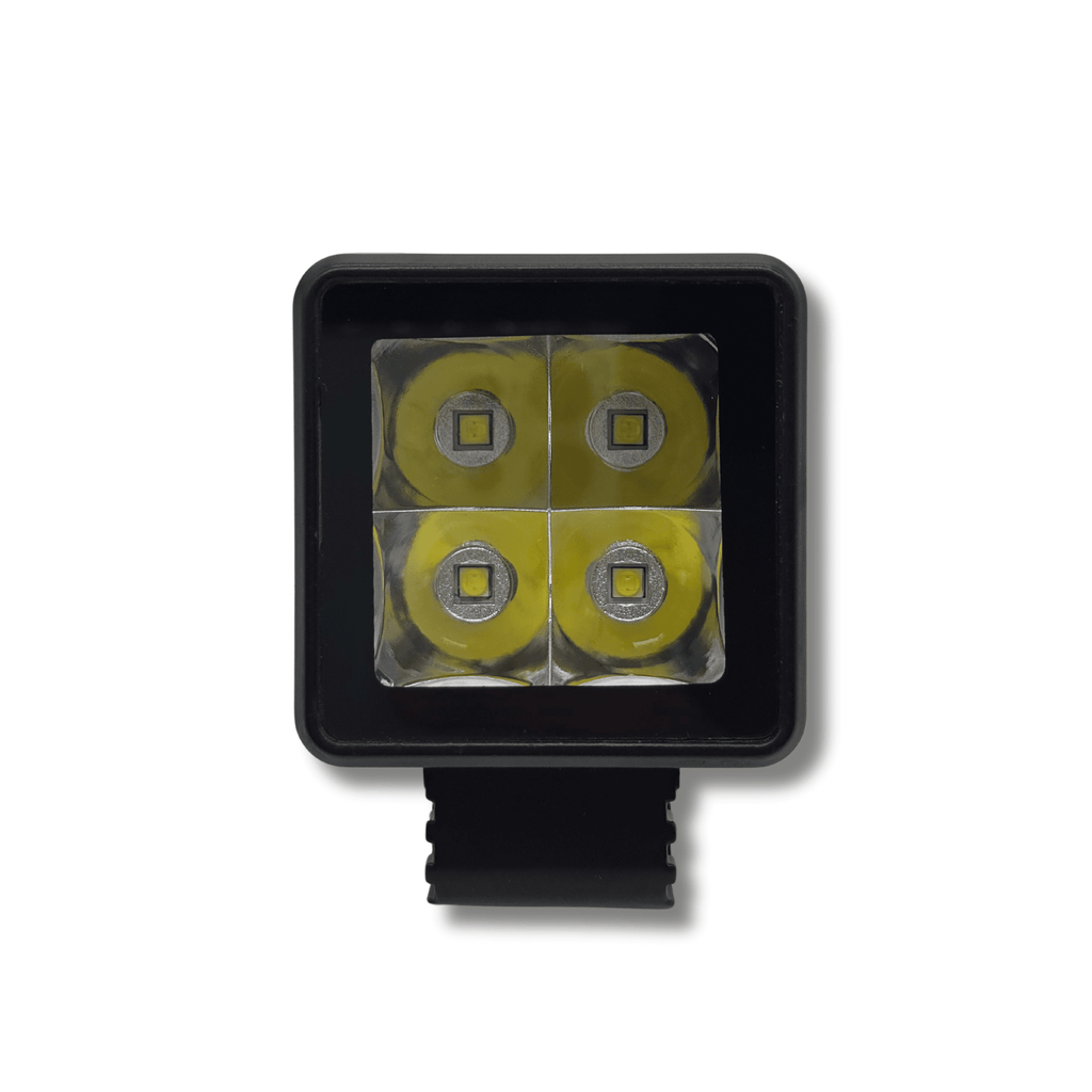 Foco LED Cunetero Cuadrado 3" 36W OSRAM Carcasa Aluminio + Válvula Antihumedad