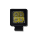 Foco LED Cunetero Cuadrado 3" 36W OSRAM Carcasa Aluminio + Válvula Antihumedad