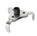 Llave para desmontar filtros de aceite universal y reversible llave 1/2 y 3/8