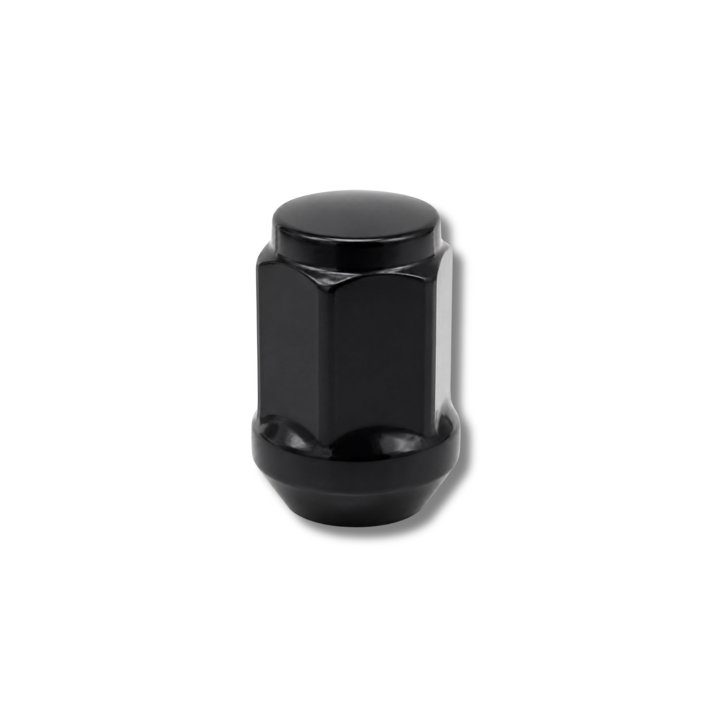 Juego 24 Tuercas de rueda NEGRAS M12x1.5 validas para Mitsubishi, Toyota y otros