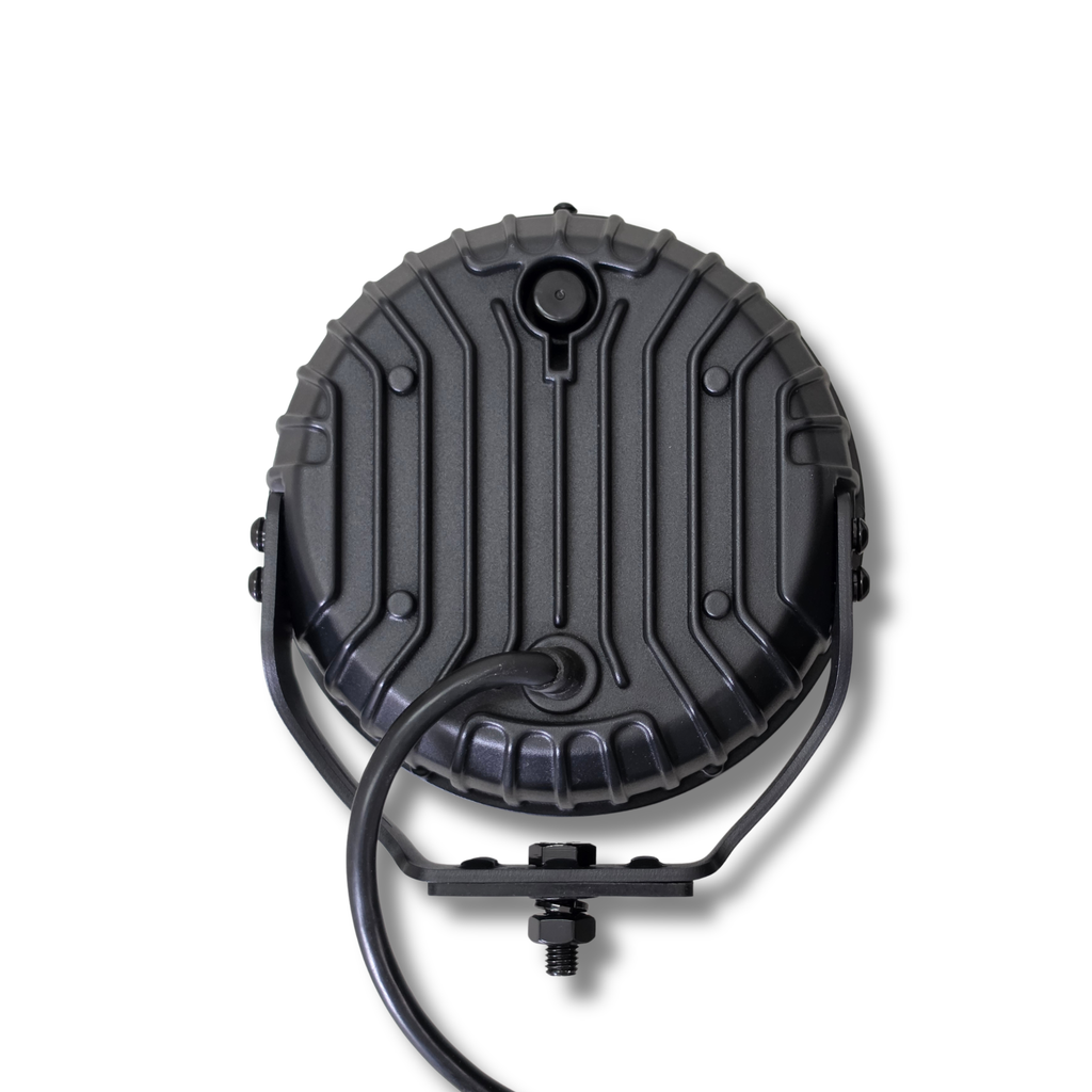 Foco LED Largo Alcance 7” Ultra Black 5500Lm 56W 1 lux-330m 10-30V