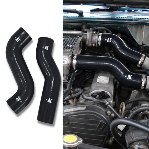 2 Manguitos Silicona Intercooler Nissan Patrol Y61 TD6 2.8