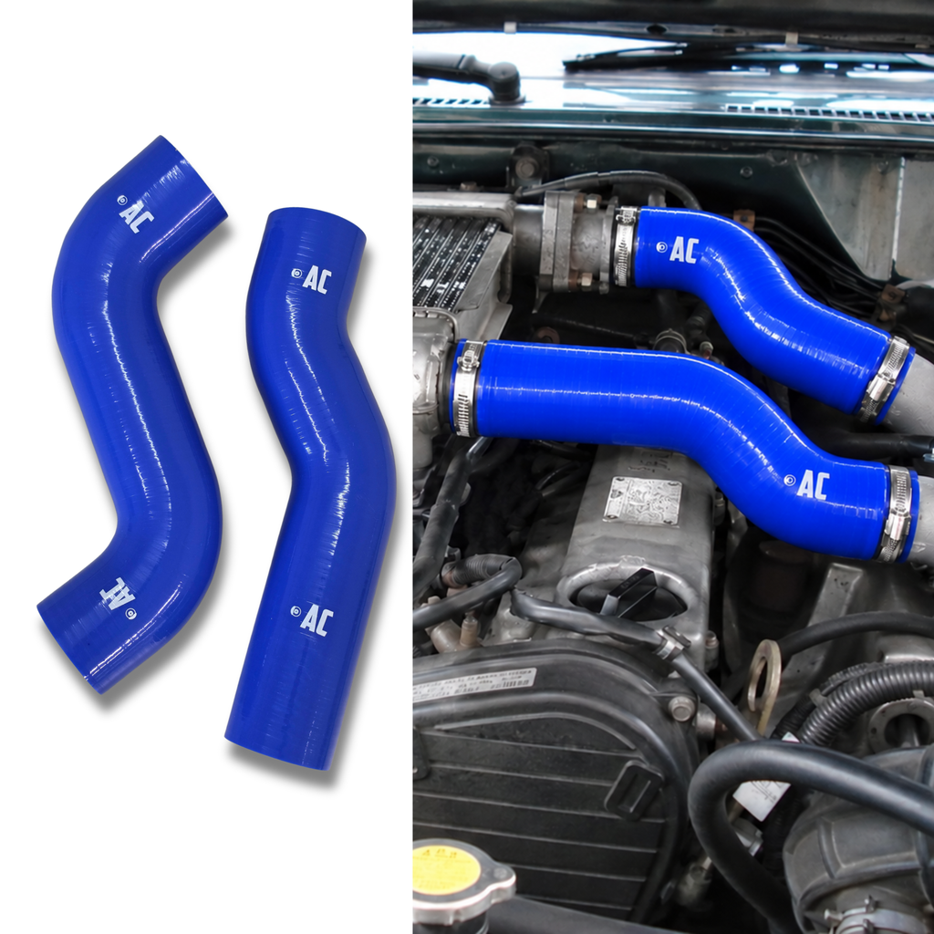 2 Manguitos Silicona Intercooler Nissan Patrol Y61 TD6 2.8