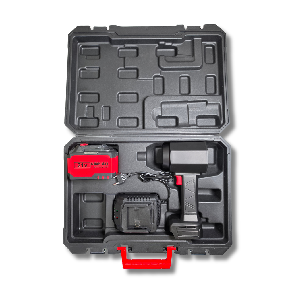 Soplador Jet Brushless 6Ah 130,000RPM 21V Profesional con Batería y Cargador