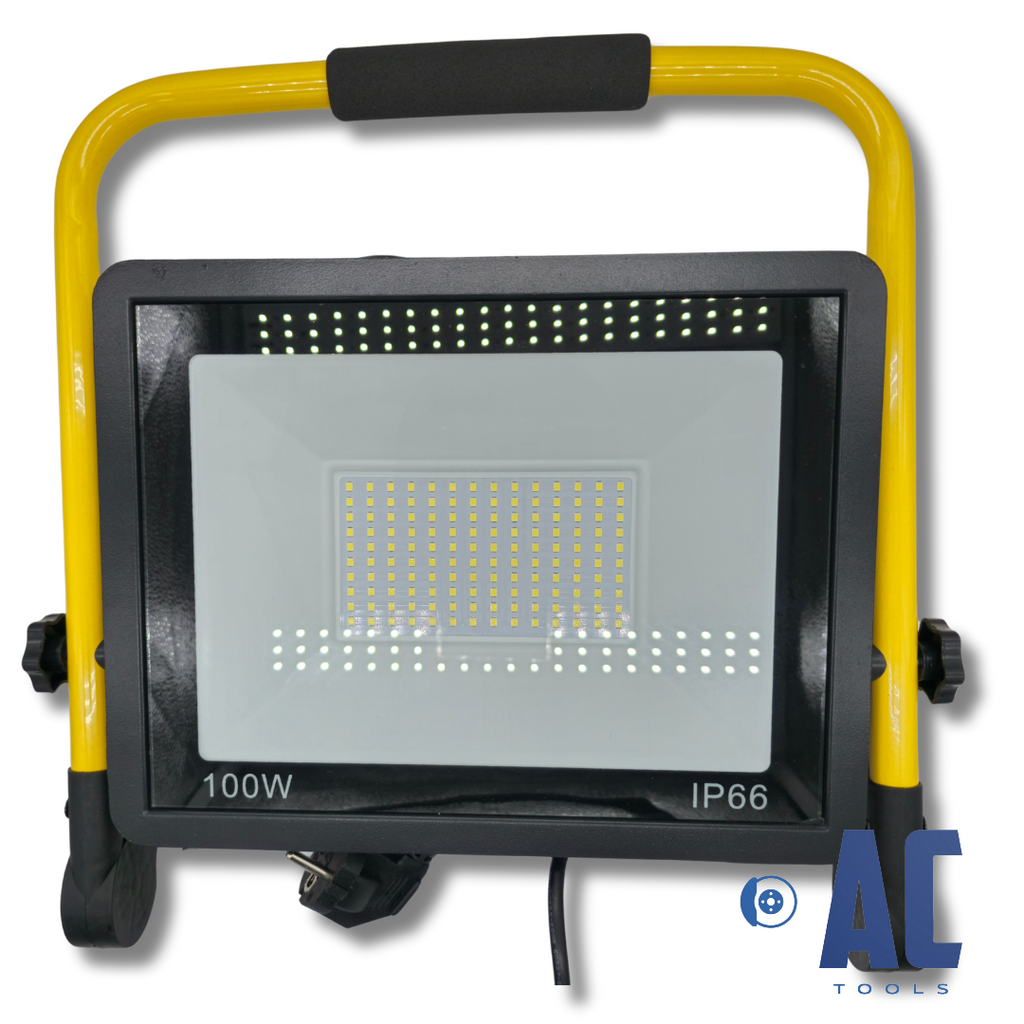 Foco LED portátil de trabajo 100w 8000LM IP66 168Leds Resistente a agua y caidas - 2
