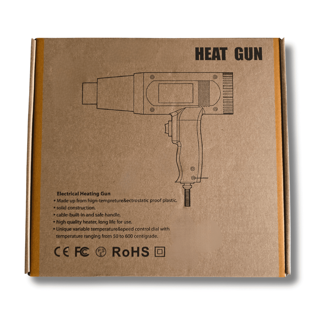 Pistola de Calor 2000W con Selector de Velocidades y Accesorios 600 grados - 3