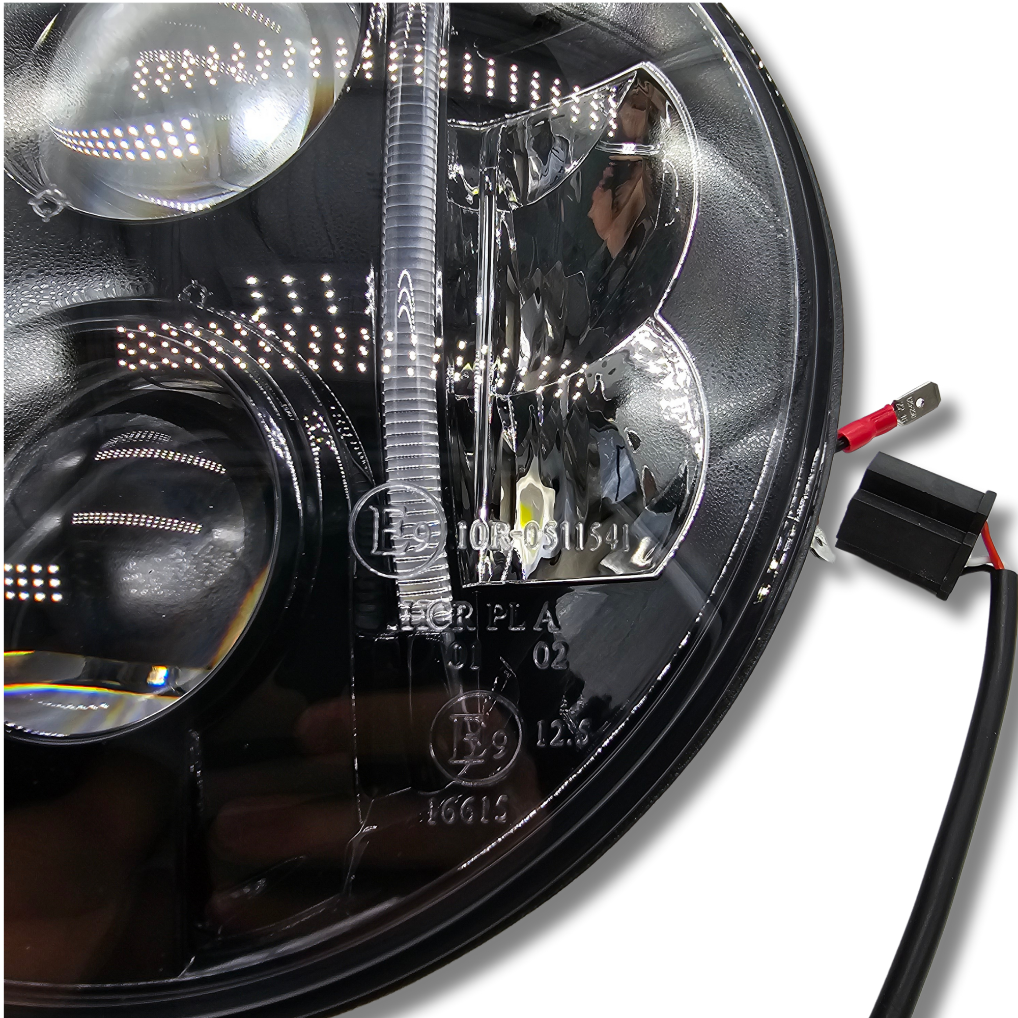 Faros LED Homologados redondos de 7 Pulgadas multifunción. - 3