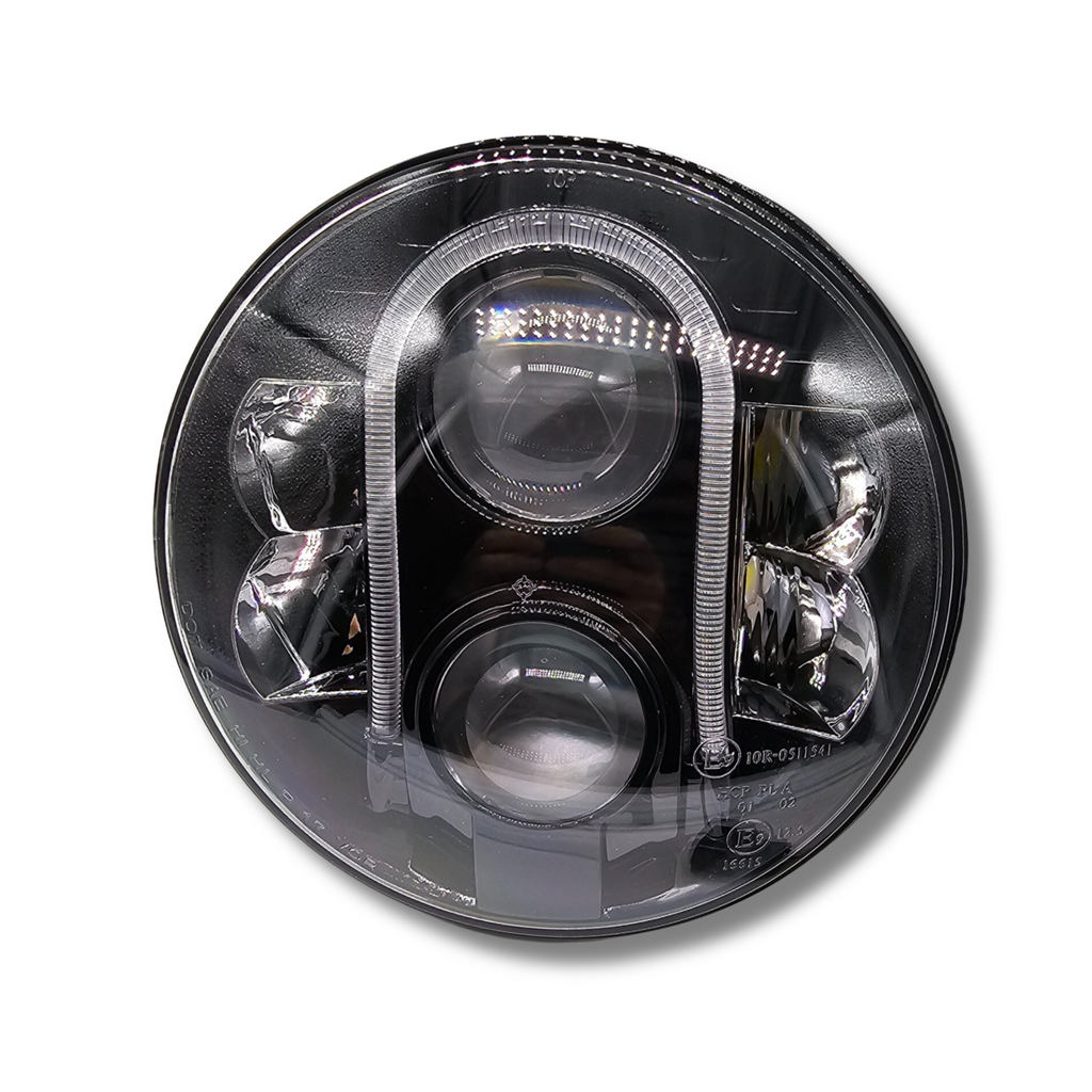 Faros LED Homologados redondos de 7 Pulgadas multifunción.