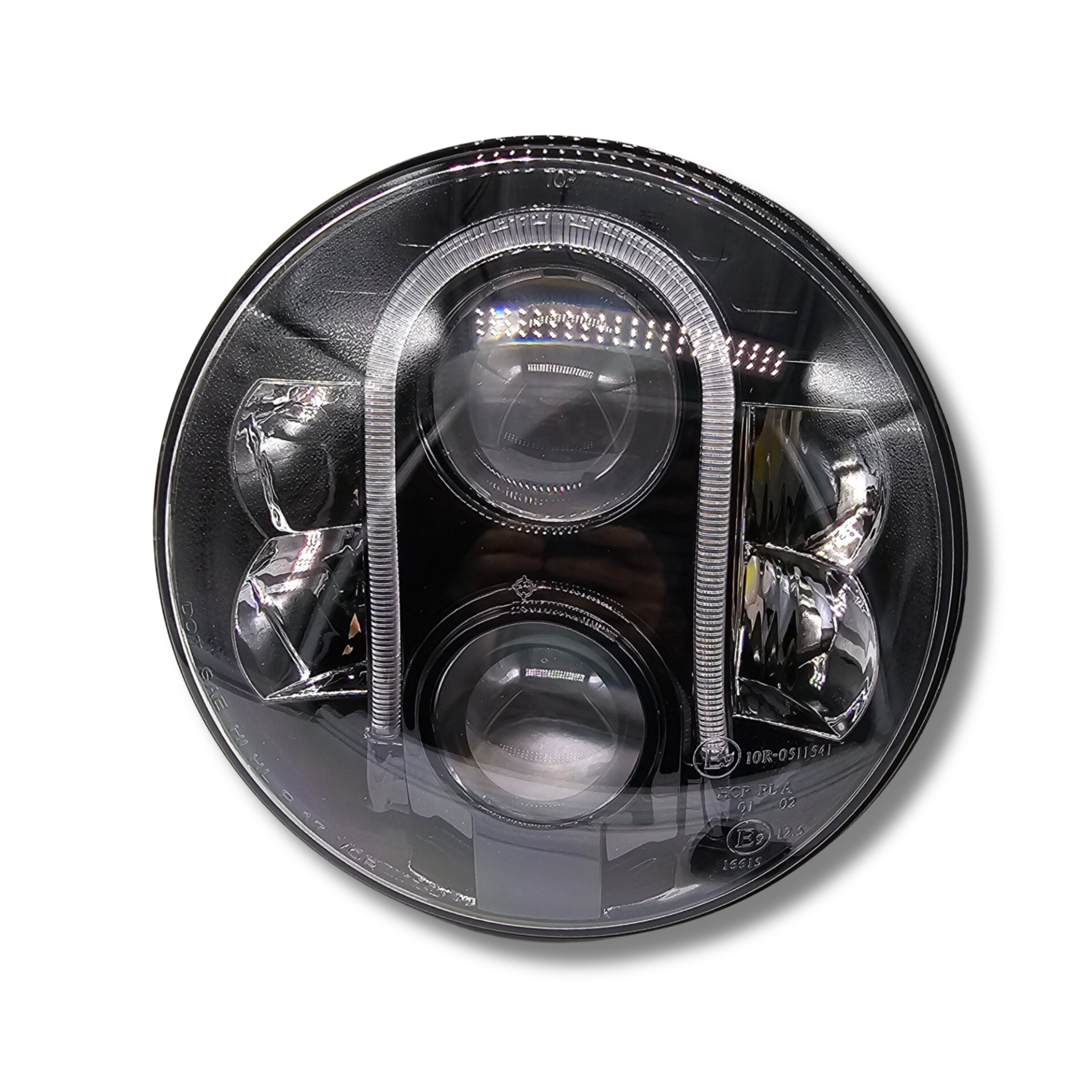 Faros LED Homologados redondos de 7 Pulgadas multifunción.