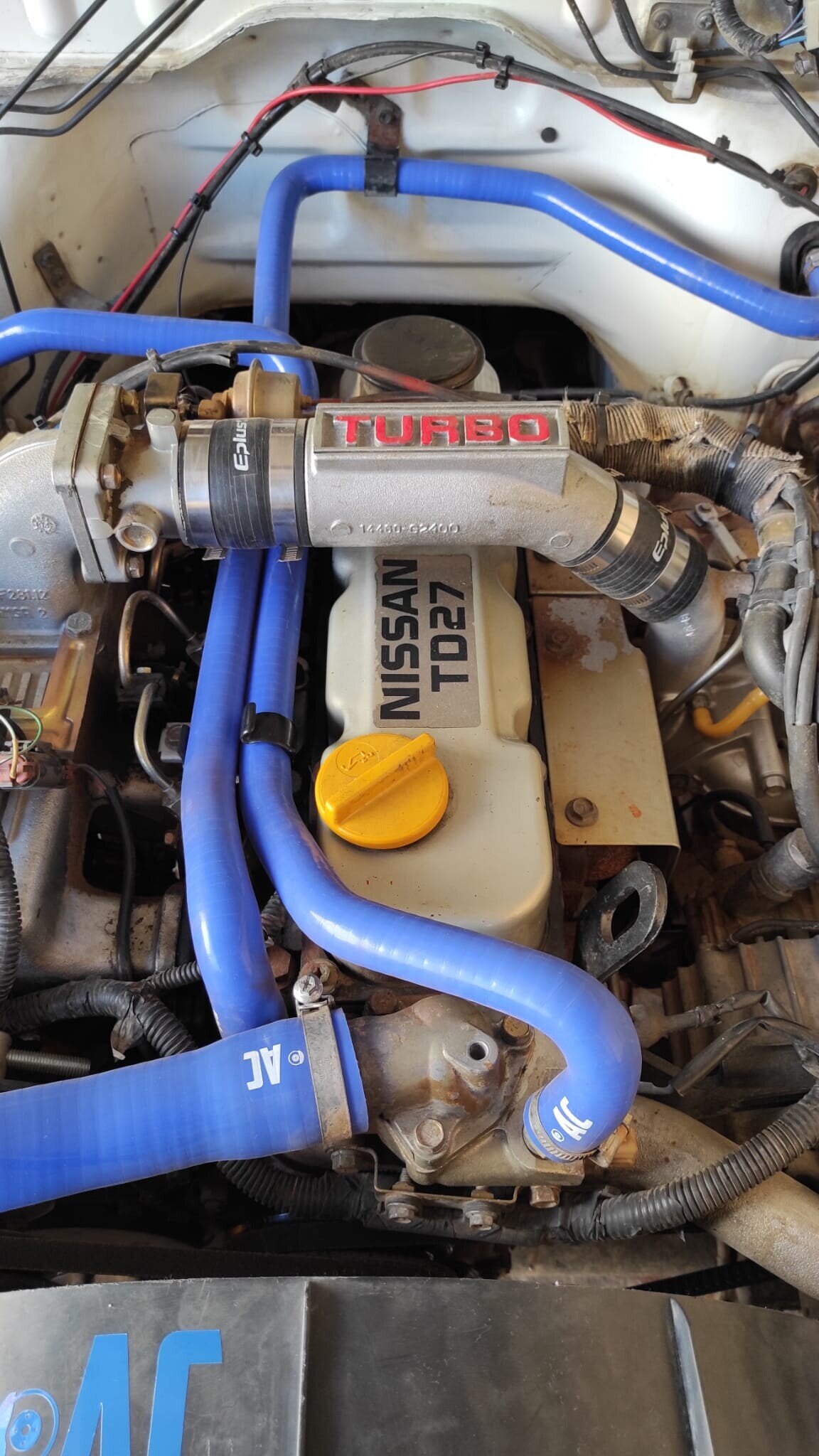 Kit Completo Manguitos de Agua Refrigerante para Nissan Patrol TD27 k260 260 - 7