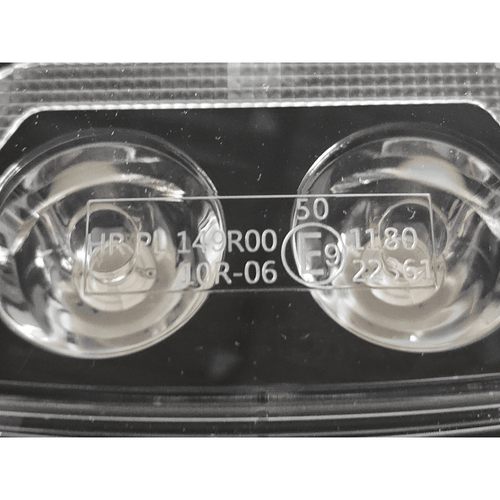 Faro LED Largo Alcance 10 Pulgadas homologados + Luz de Posición Blanca, Naranja - 2